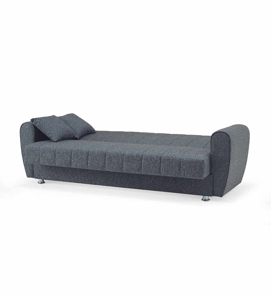 BANQUETTE GRIS FONC - GLORY -GINA 6161 GR