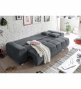 CANAPE LIT LUX 3DL  PACO LUX.3DL-URAN 09 STONE/64770104