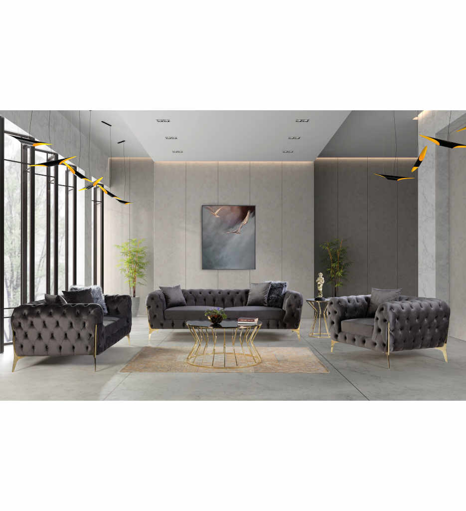 FAUTEUIL - MILD'OR-PIEDS SILVER