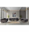 FAUTEUIL - MILD'OR-PIEDS SILVER