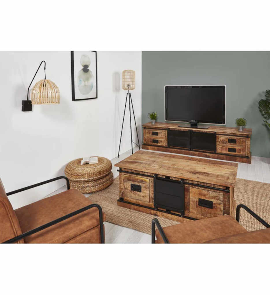 MEUBLE TV - 59636BS - FLAMINGO