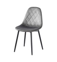 #chaise 39400GA - HONFLEUR Gris Anthracite