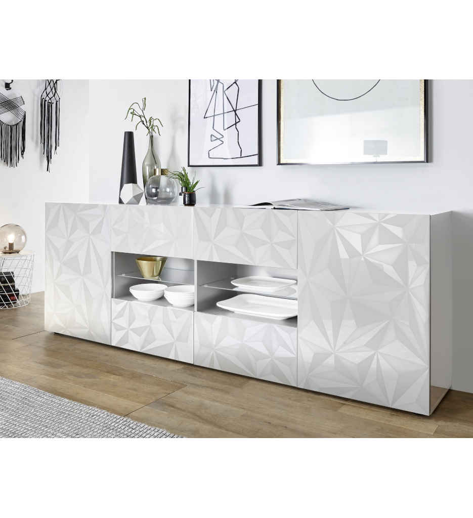 **BAHUT BLANC 2PT-4T-241 -PRISMA-20 90 99 -08