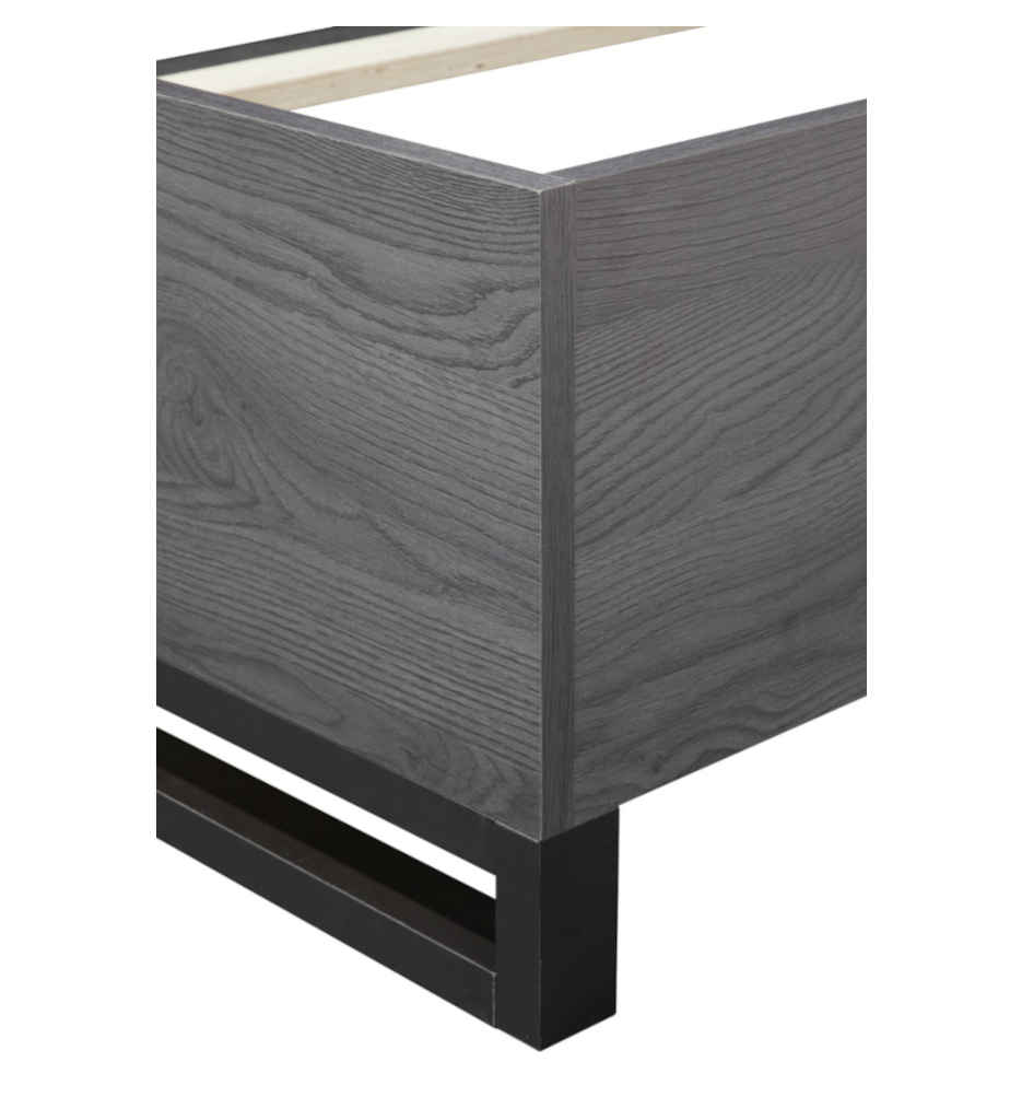 LIT 160*200 CM-IRON GREY-SUZAN