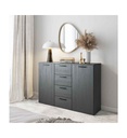 COMMODE 2PT/3T-24CBEA26-GALAXY CARBON