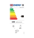 REF. 1 PORTE STATIQUE 255L °HOOVER HMIOLS514EWH