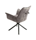 CHAISE AVEC ACCOUDOIOR 58304GA - BELLAGIO GRIS ANTRACITE