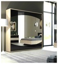 ARMOIRE 4PT/MIR-AVEIRO-0838 4PN°25-22CB5440-NOIR