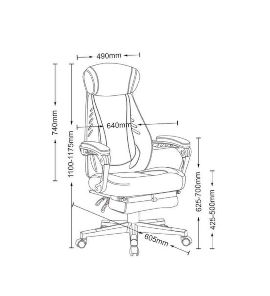 Fauteuil gaming bicolore WEAPON