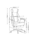 Fauteuil gaming bicolore WEAPON
