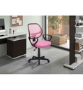 CHAISE DE BUREAU 'HIPPA' MESH ROSE  9741-5