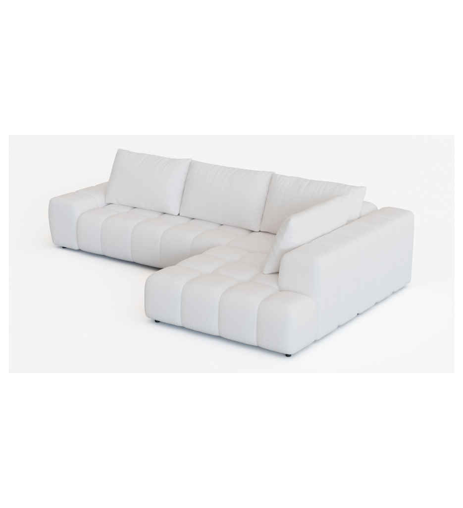 ANGLE DROIT FIXE-TISSU ABRIAMO 04 BLANC-ESSA