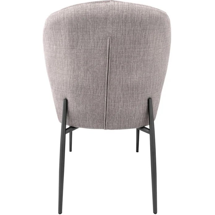 #CHAISE TISSU GRIS-52955GR-COCOON