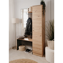 VESTIAIRE 2 PORTES 1 MIROIR MEDAN 42B 003655