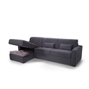 ²ANGLE RAPIDO-LIT COUCHAGE 140*13CM- MERIDIENNE AVEC COFFRE-TISSU ASTRA N° 19-MYTO 2