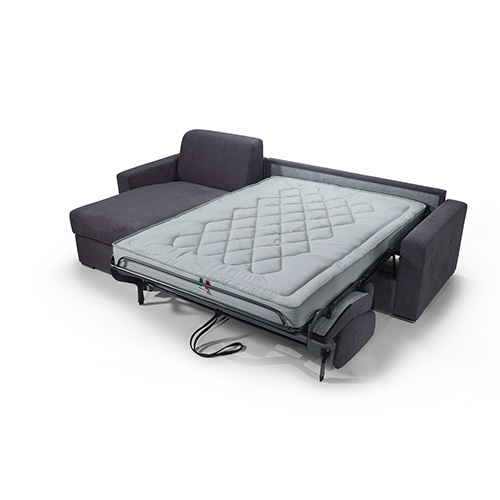 ²ANGLE RAPIDO-LIT COUCHAGE 140*13CM- MERIDIENNE AVEC COFFRE-TISSU ASTRA N° 19-MYTO 2