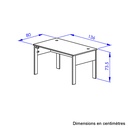 Bureau 136x80 FARO 1K20114