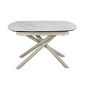 TABLE 130/190CM-TAUPE-CERAMIQUE-58500TA-BRIGA