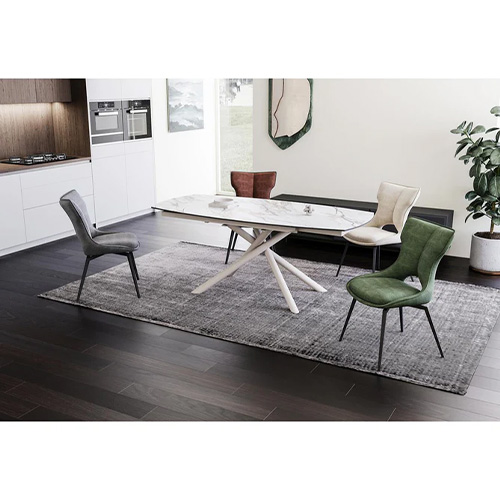 TABLE 130/190CM-TAUPE-CERAMIQUE-58500TA-BRIGA