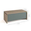 TABLE BASSE RELEV-L 116CM-N12-24SA2930-ASOLA