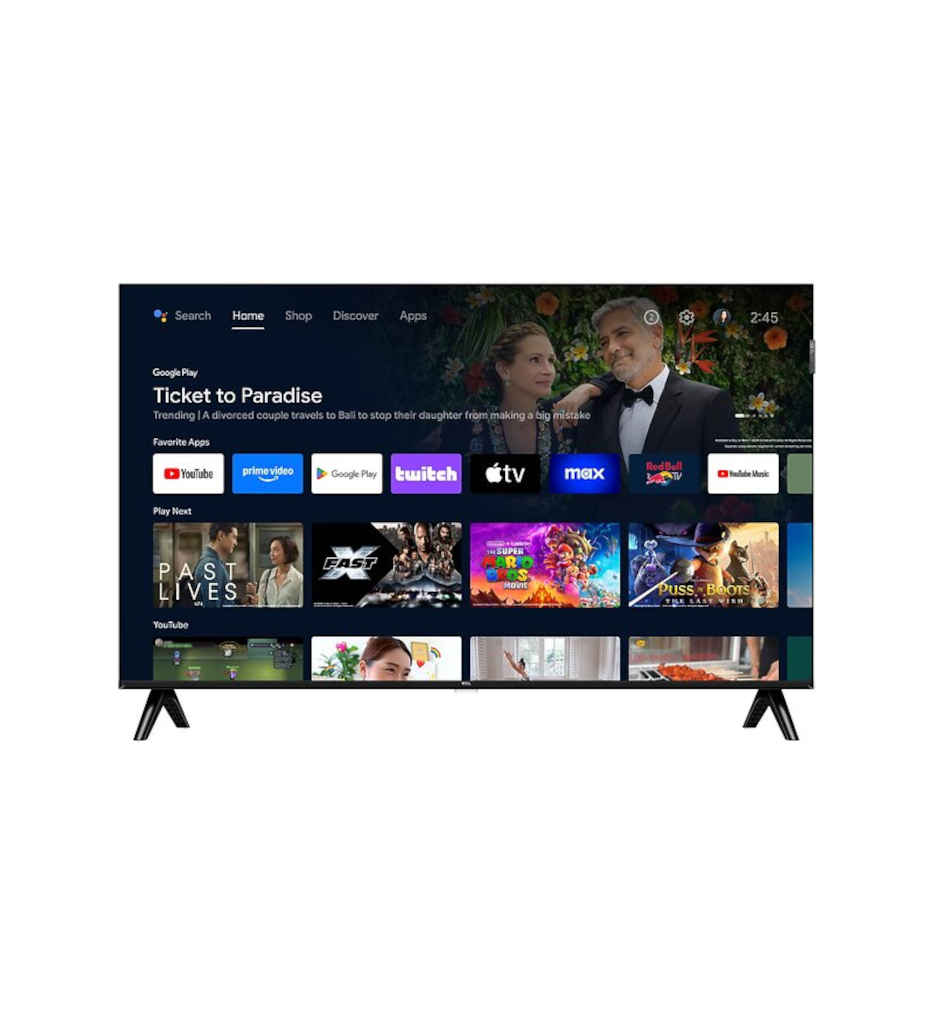 TV QLED 100CM F °TCL 40V5C