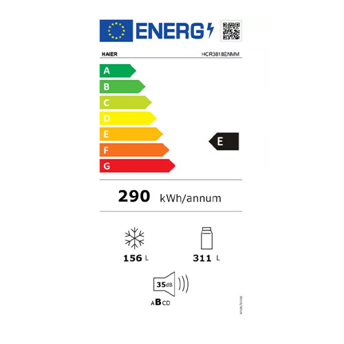 REF. MULTIPORTES 467L NO FROST E °HAIER HCR3818ENMM