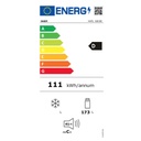 # REF. INT 122CM 173L P/P D °HAIER HATL126DE