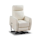 FAUTEUIL RELAX/LIFT ELECTRIQUE-TISSU BEIGE-JORDAN