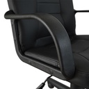 #FAUTEUIL DE BUREAU NOIR MENELAS DEM 386210