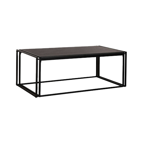 Table basse rectangulaire METTALIC