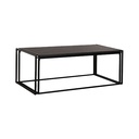 Table basse rectangulaire METTALIC
