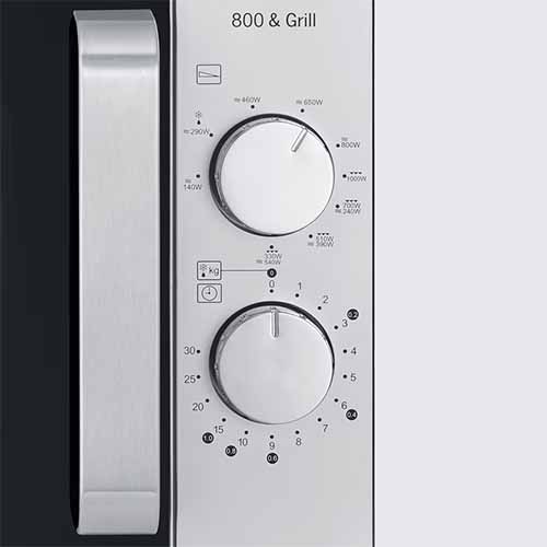 M.O A/GRILL S/PLAT. TOURNANT 20L 800W °SEVERIN MW7768