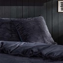 HC3 Polyester Ribbed Fusain Bien Au Chaud 125380