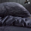 HC3 Polyester Ribbed Fusain Bien Au Chaud 125380