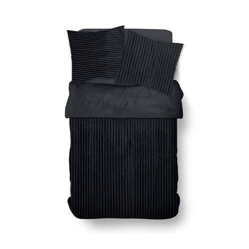 HC3 Polyester Ribbed Fusain Bien Au Chaud 125380