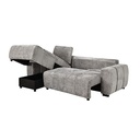 ANGLE GAUCHE-COUCHAGE+COFFRE -LHF- CHAISE W/COFFRE-TISSU SOLO GRIS 454-KF7826-SOLO 2