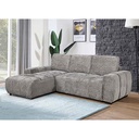 ANGLE GAUCHE-COUCHAGE+COFFRE -LHF- CHAISE W/COFFRE-TISSU SOLO GRIS 454-KF7826-SOLO 2
