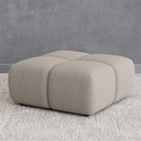 POUF 90*90 CM-TISSU ABRIAMO 02 BEIGE-ESSA