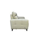 #CANAPE 3 PLACES 224 CM-R2,5 31-2 RELAX ELECTRIQUE-FULL LEATHER 11662A FROST-DBS6A7P01-1856-7P-EB2H-INCH