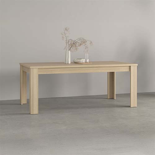 TABLE FIXE -190*100 CM-24DEOC94-CHÊNE ÉLÉGANT-CUBA II