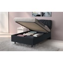 LIT 120*200 CM-AVEC COFFRE-LYCRA GRIS ANTHRACITE-622317-52C-POP