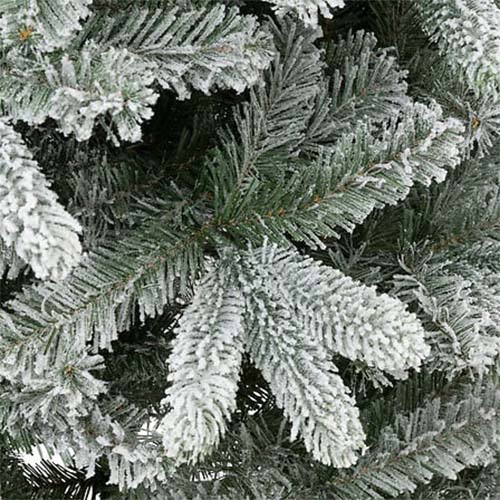 Sapin artificiel floqué Tempête haut 180 cm 207528