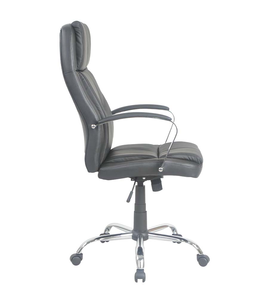 #FAUTEUIL DE BUREAU Noir CHROMO CBA 115850