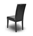 #Chaise GUEVARA Marron/noir mat CBA 352151