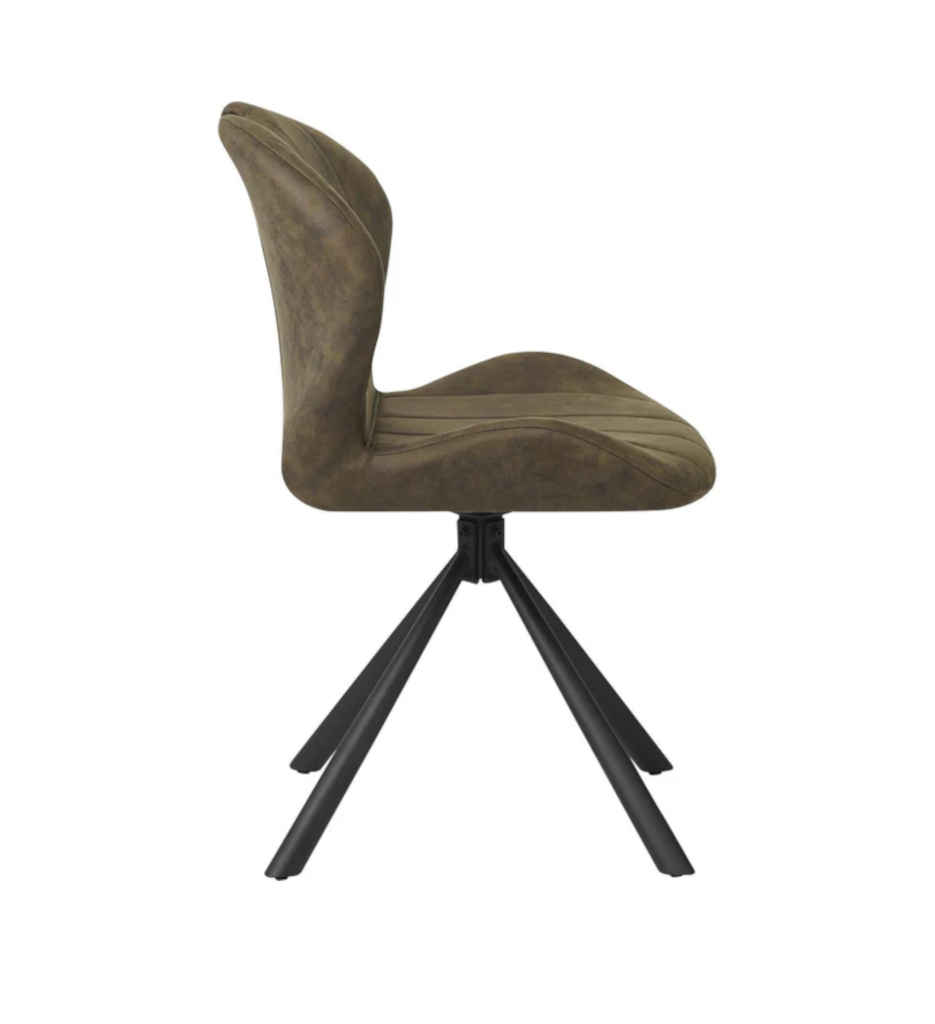 #CHAISES PIVOTANTE 180°-KAKI-16231KA  -BURTON 2