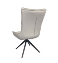 #CHAISE ROTATIVE 180° EN CUIR BEIGE-52958CE -MILANO CUIR
