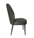 #CHAISE TISSU -GRIS ANTHRACITE-52961GA -BORNEO