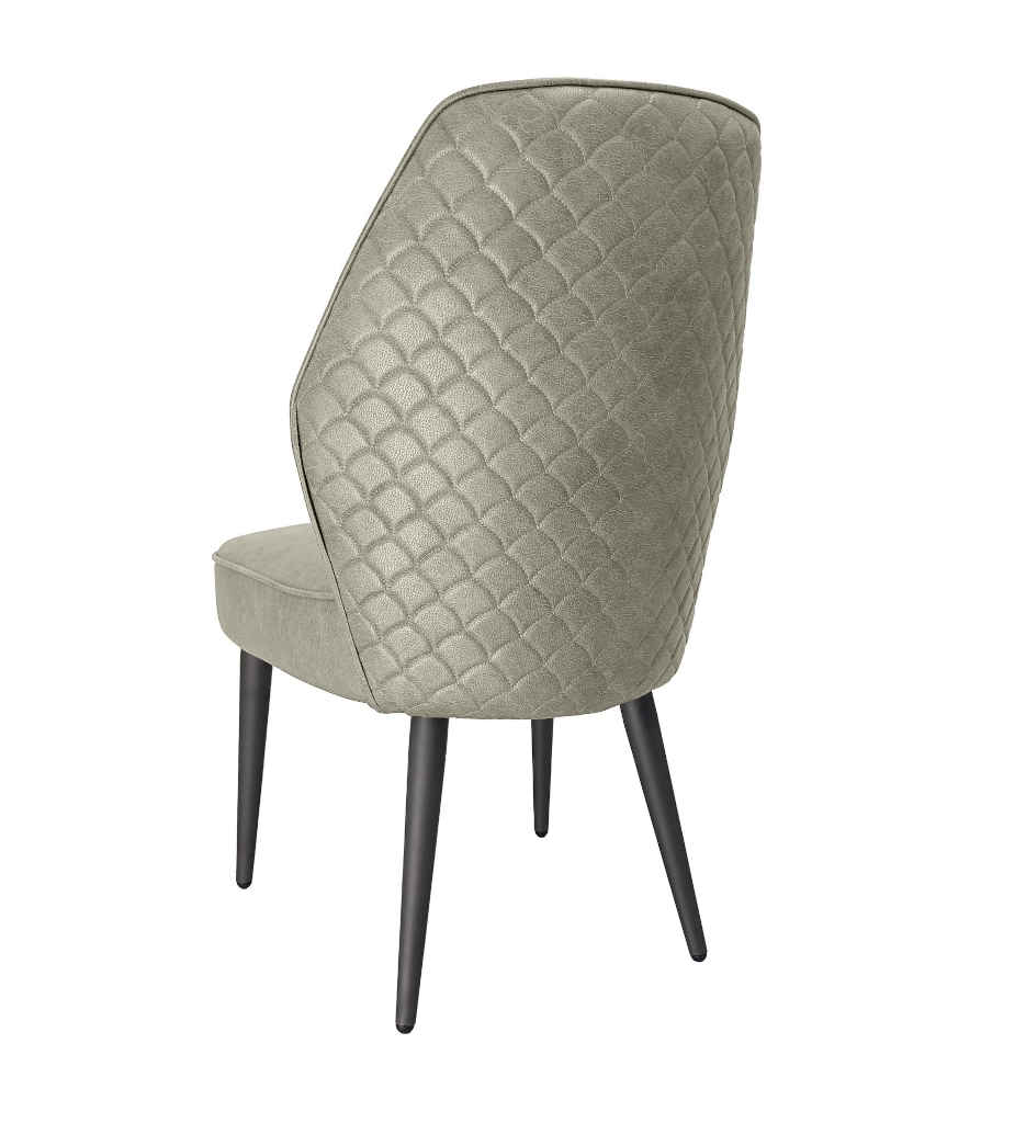 #CHAISE TISSU -TAUPE-52961TA-BORNEO