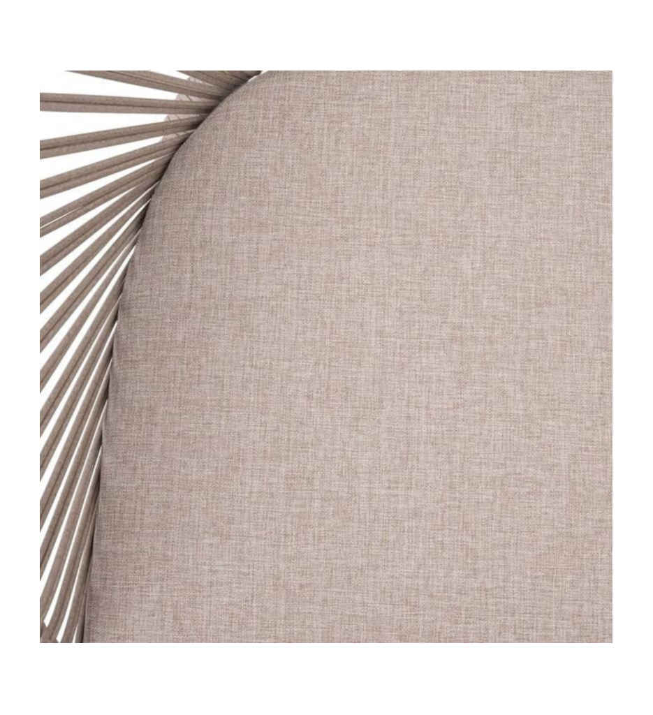 Fauteuil Oryon aluminium argile JJA 210551