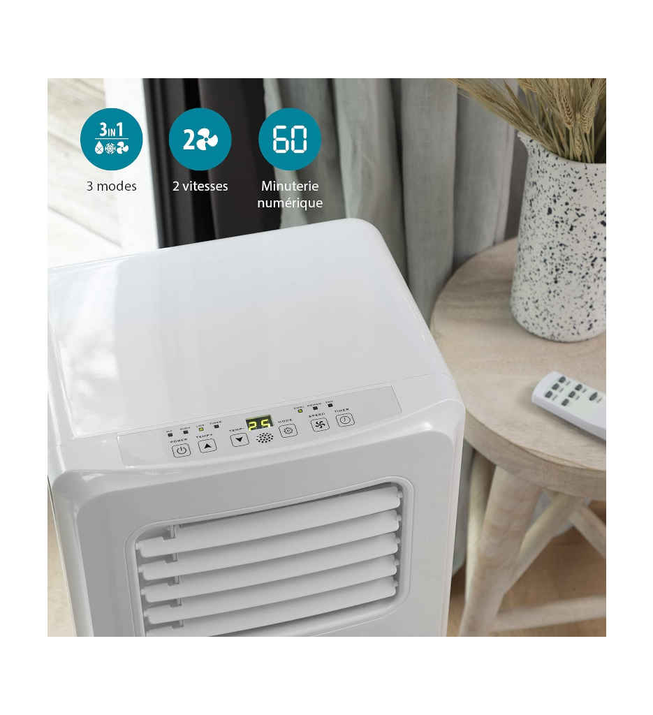 CLIMATISEUR 10500BTU ENTRE 22 ET 35M2 °TRISTAR  AC-5531